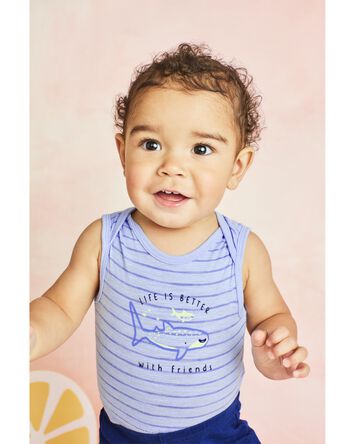 Baby 3-Piece Whale Little Character Set, 