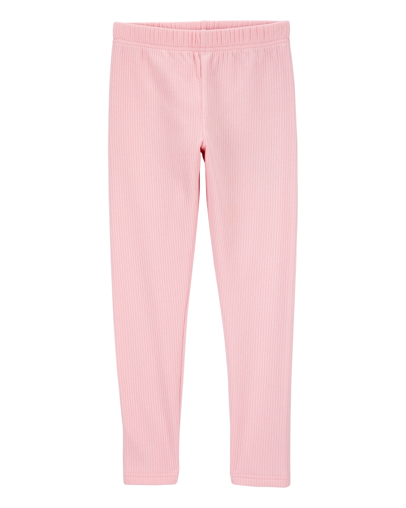 Kid Cozy Ribbed Leggings, image 1 of 5 slides