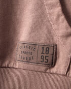 Boys French Terry Hoodie - Brown, image 2 of 4 slides