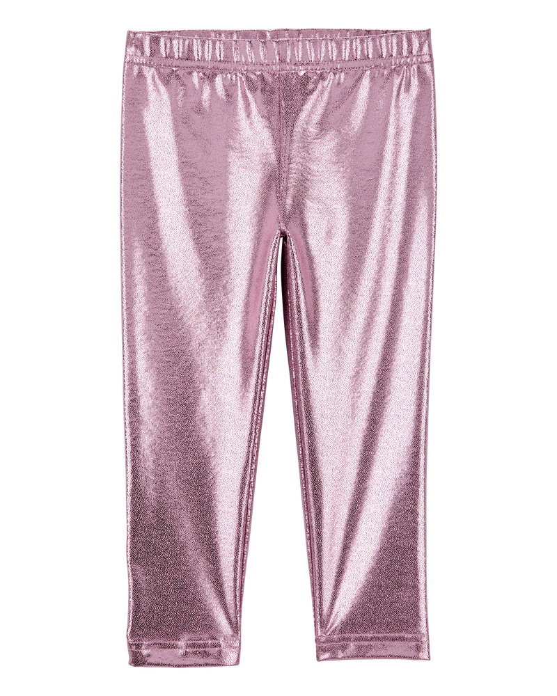 Baby Metallic Leggings, image 1 of 4 slides