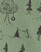 Baby 2-Piece Woodland Creatures Bodysuit Pant Set, image 3 of 4 slides