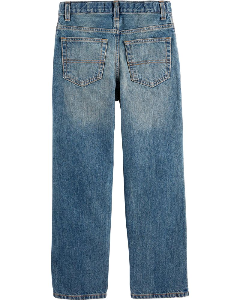 Baby Medium Wash Classic Jeans, image 3 of 5 slides