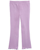 Toddler Flare Ribbed Pants, image 1 of 4 slides