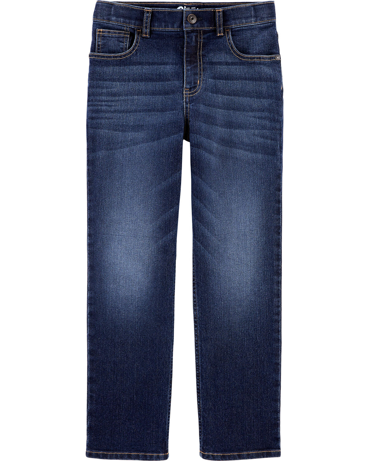 Kid Dark Wash Relaxed-Fit Classic Jeans