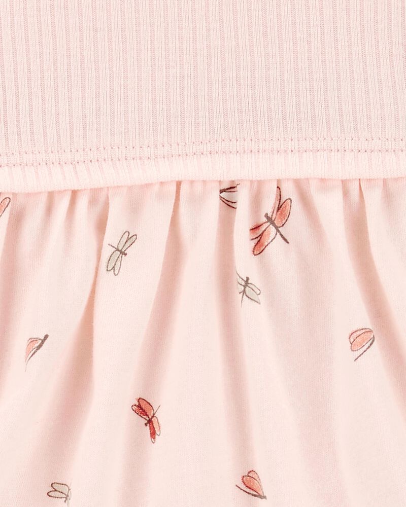 Baby 2-Piece Bodysuit Dress & Cardigan Set, image 3 of 5 slides