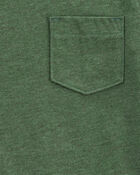 Toddler Solid Short-Sleeve Tee - Green, image 2 of 3 slides