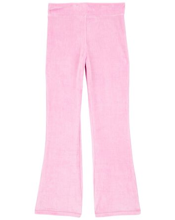 Flare Velour Pants, 