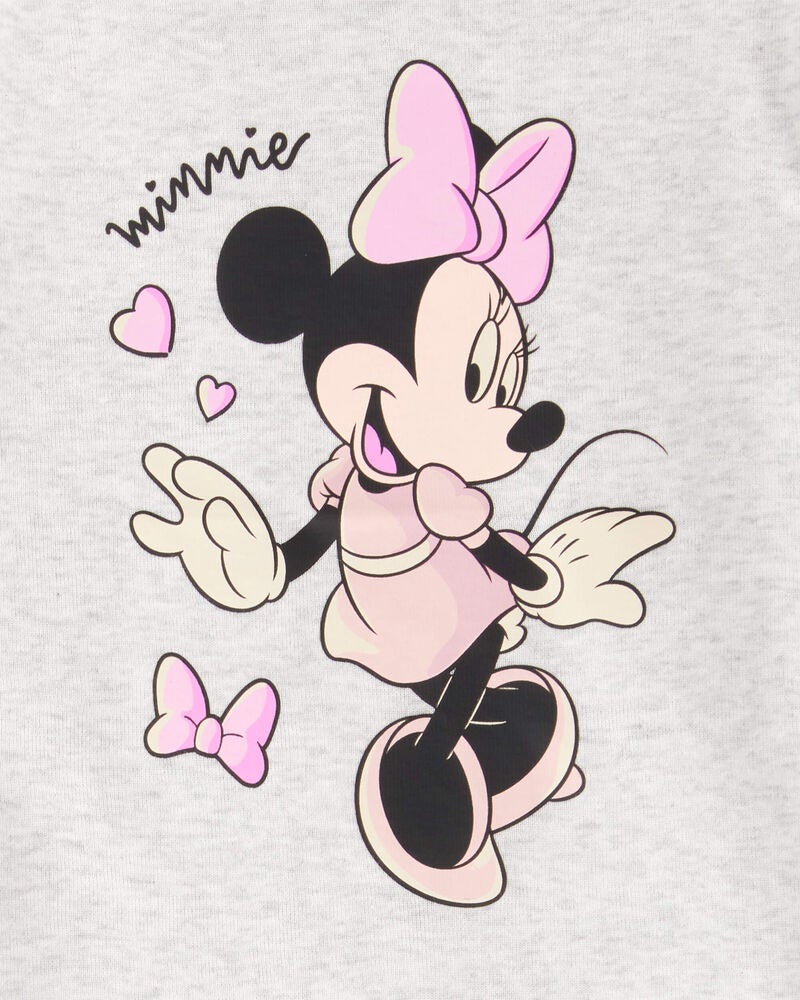 Toddler Minnie Mouse Snug Fit Cotton 2-Piece Pajamas, image 2 of 3 slides