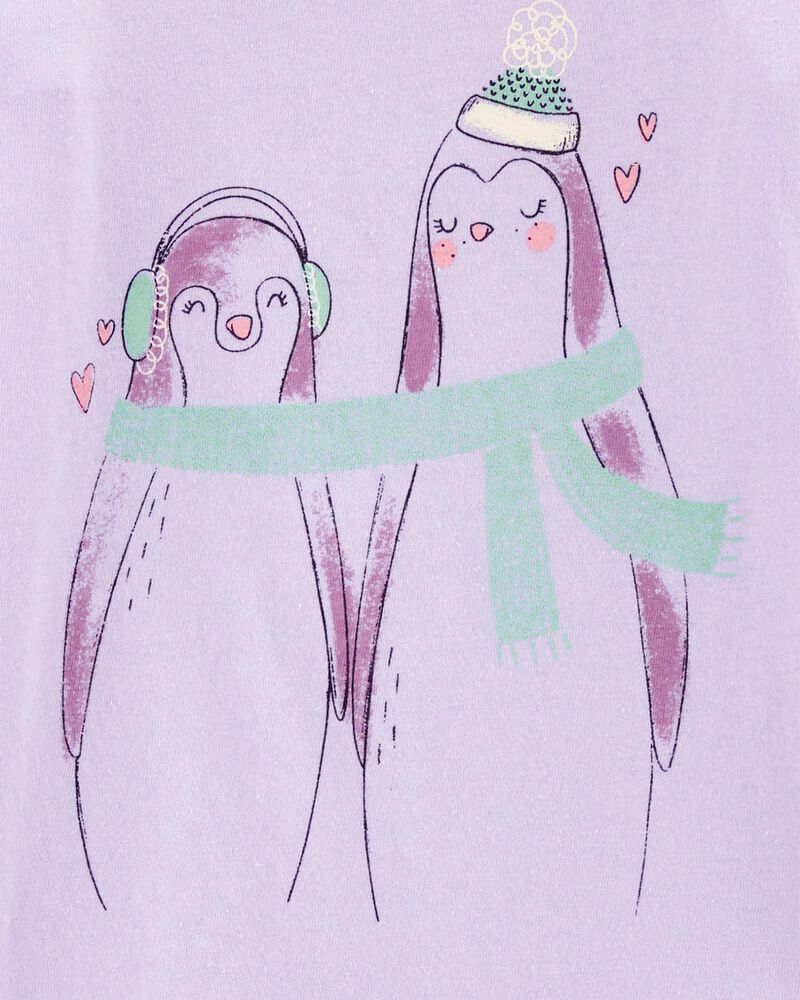 Toddler Penguin Long-Sleeve Graphic Tee, image 2 of 3 slides