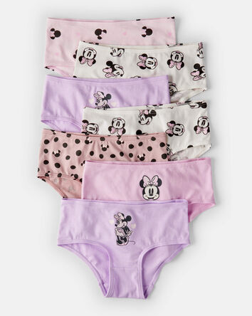 Toddler Girl 7-Pack Disney© Minnie Mouse Brief Underwear, 