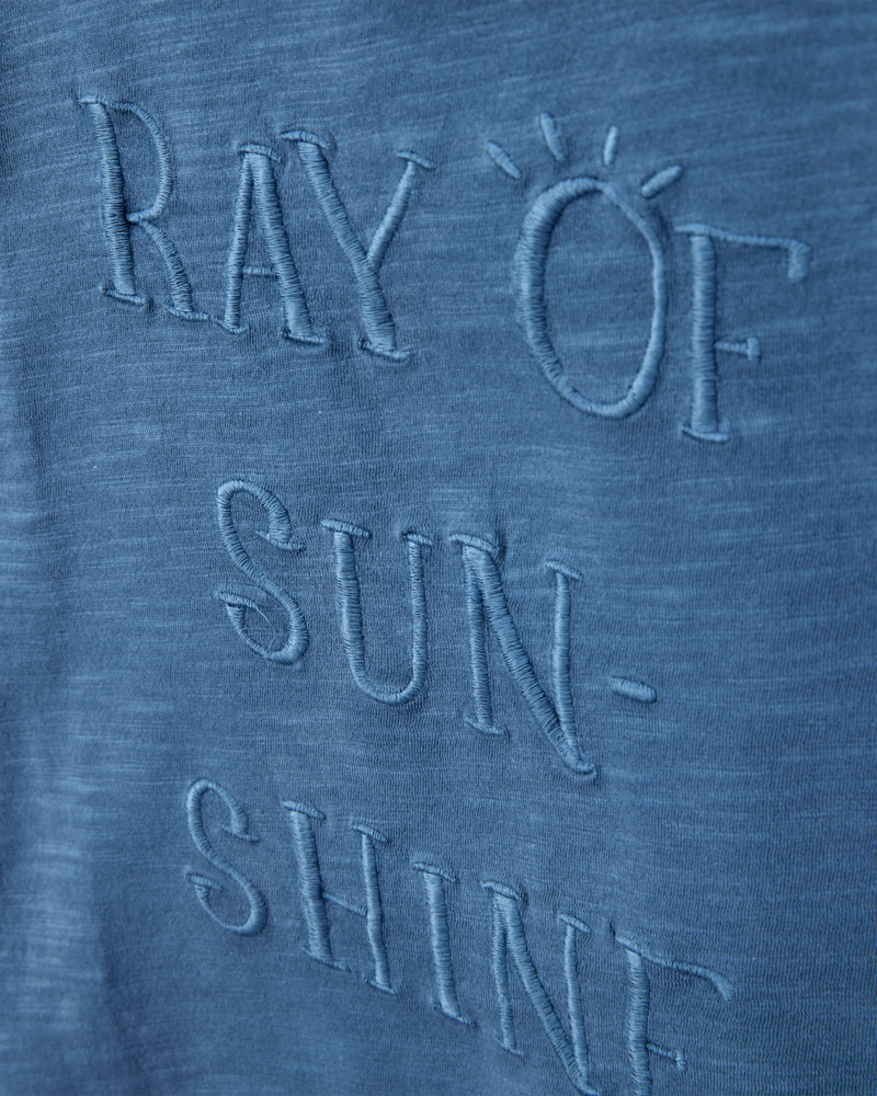 Baby Sun Short-Sleeve Tee - Blue, image 2 of 4 slides