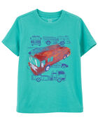 Toddler 2-Pack Trucks Graphic Tees, image 2 of 5 slides