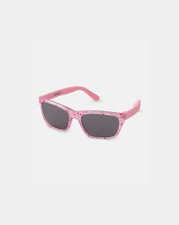 Baby Girl Glitter Sunglasses - Pink, 