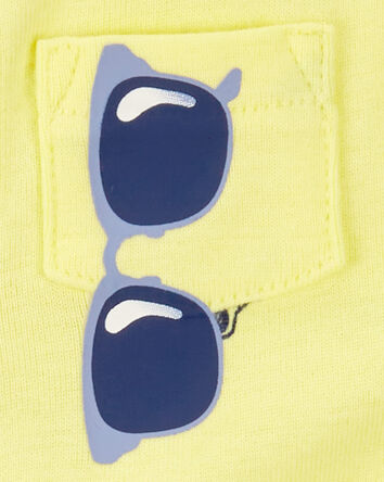 Baby Sunglasses Snap-Up Romper, 