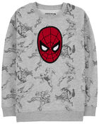 Kid Spider-Man Sweatshirt, image 1 of 2 slides