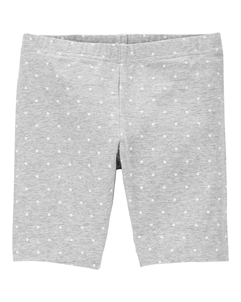 Kid Polka Dot Bike Shorts, image 1 of 3 slides