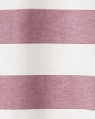 Boys Organic Cotton Henley Top in Stripes, image 3 of 5 slides
