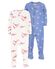 Blue/Ivory