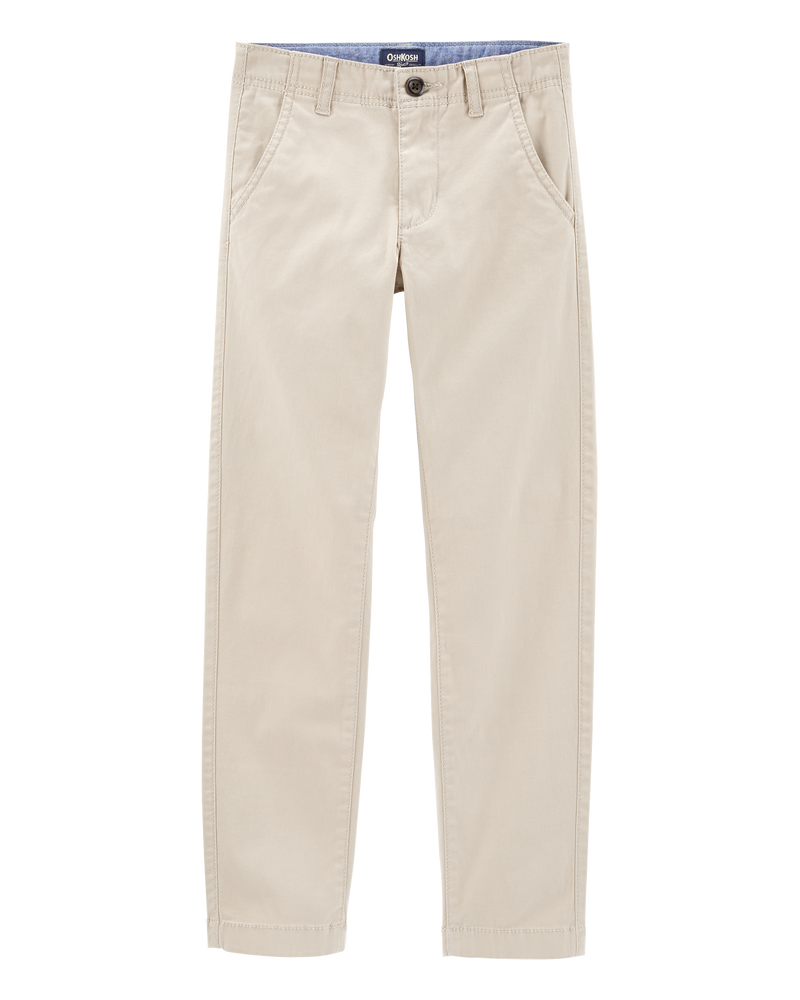 Kid Husky Fit Stretch Chino Pants, image 1 of 3 slides