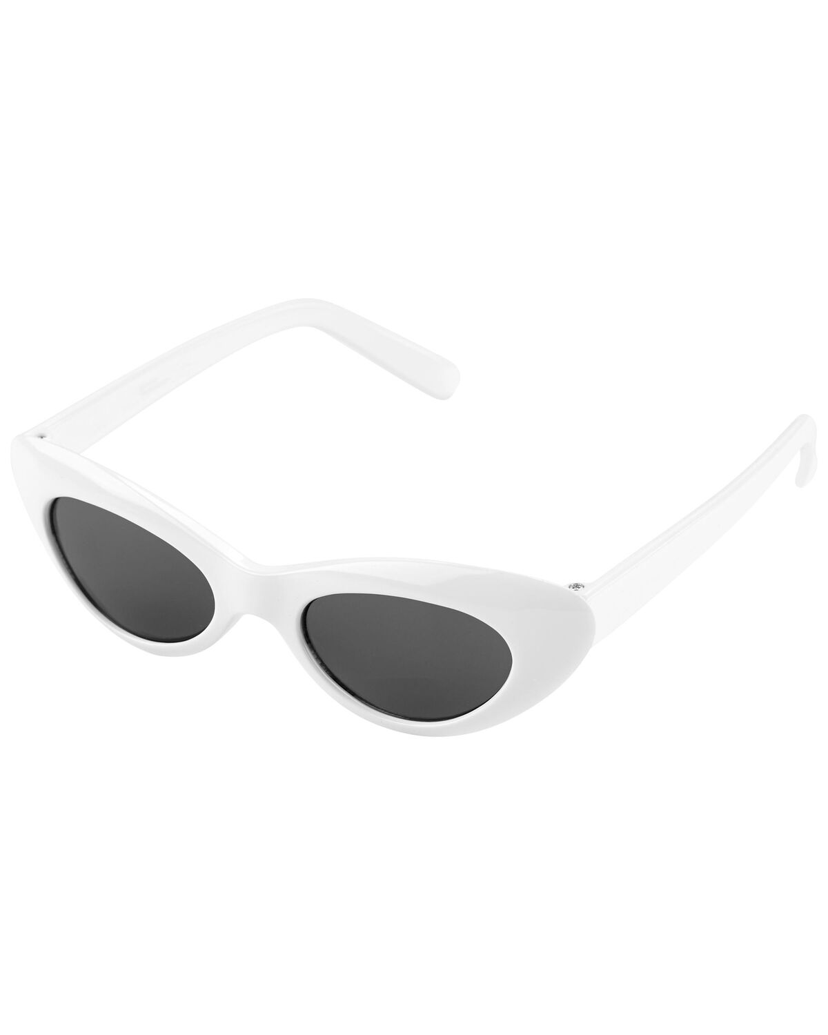 White Cat Eye Sunglasses