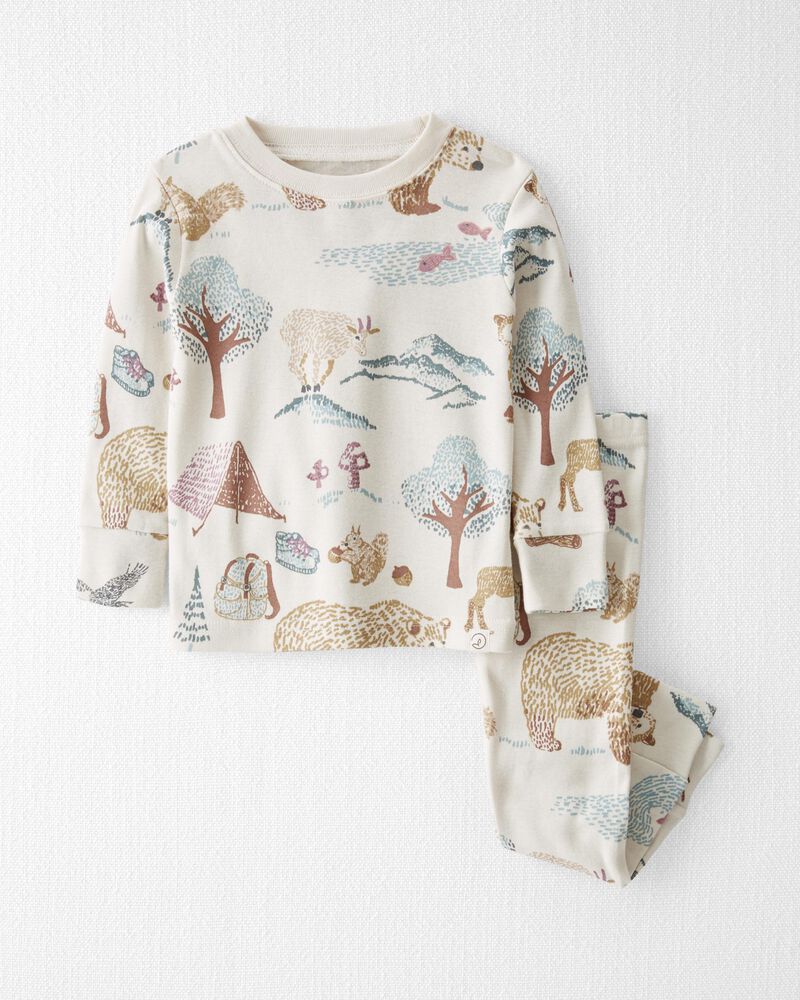 Baby Organic Cotton Pajamas Set, image 1 of 4 slides