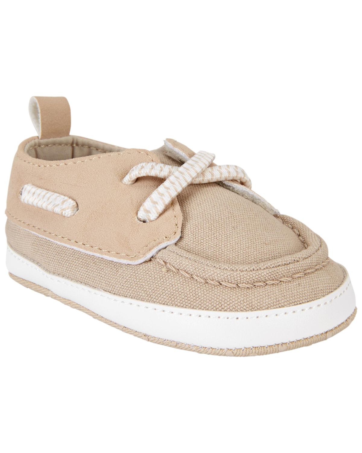Khaki Baby Soft Boat Shoe | carters.com