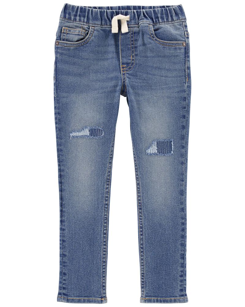 Toddler Pull-On Jeans: Rip & Repair Remix, image 1 of 4 slides