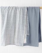 Baby 2-Pack Organic Cotton Muslin Swaddle Blankets, image 1 of 4 slides