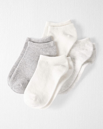 Kid 4-Pack No Show Socks, 