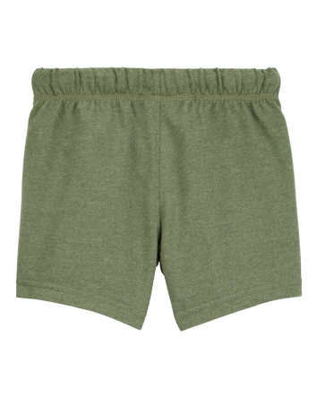 Toddler Pull-On French Terry Shorts - Green, 