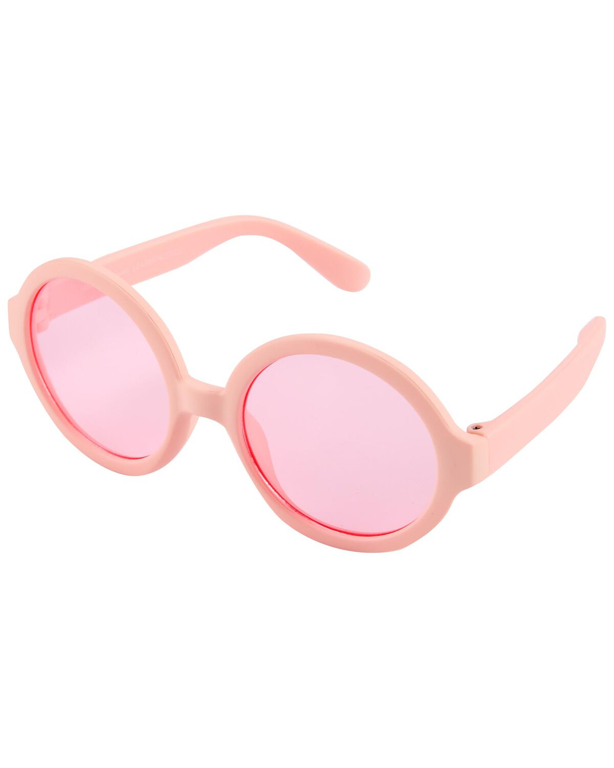 Light Pink Baby Round Sunglasses