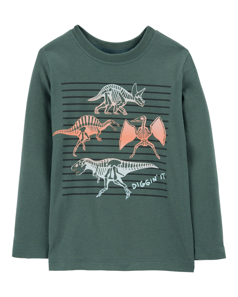 Toddler Dinosaur Graphic Tee, image 1 of 3 slides