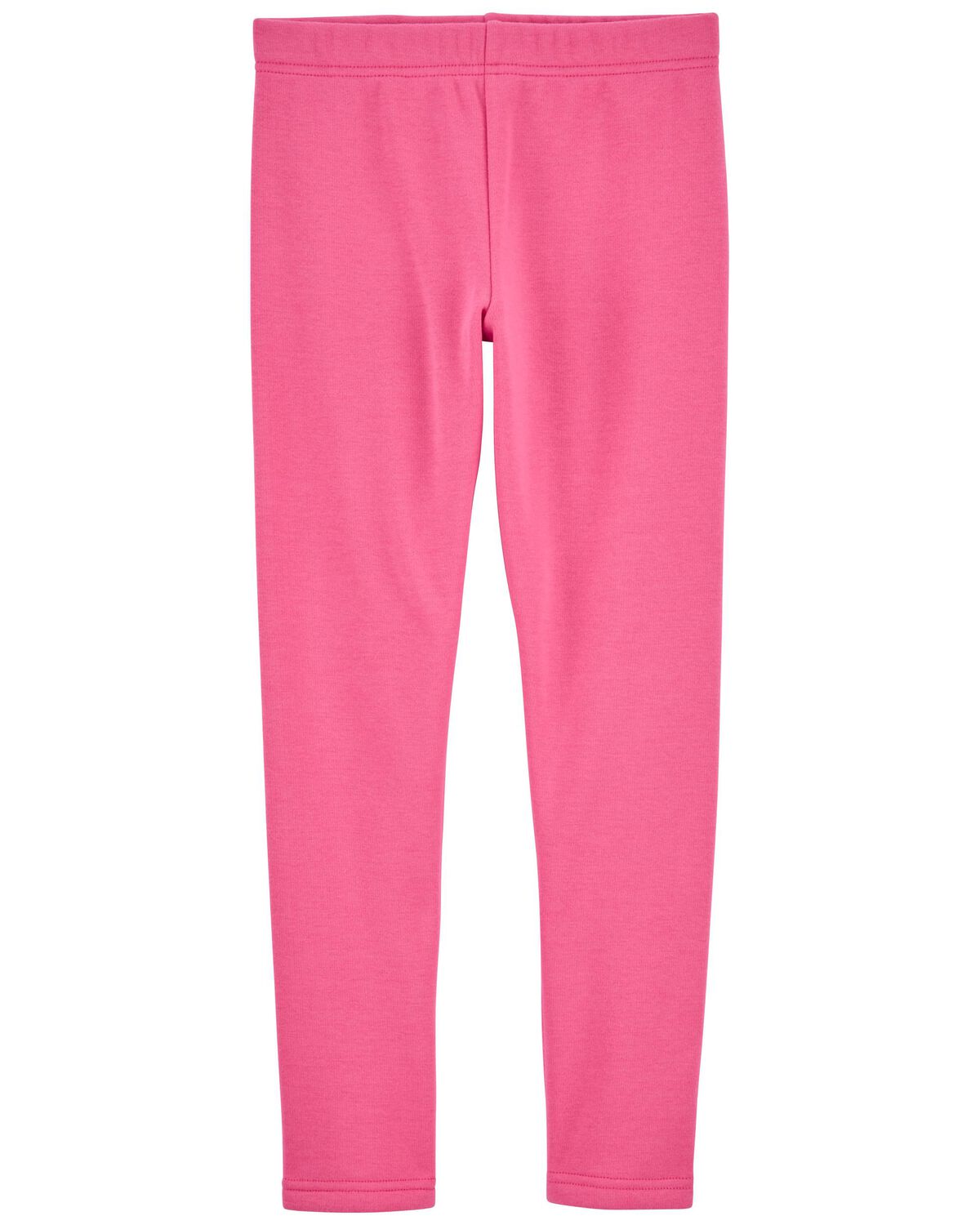 Pink Kid Cozy Fleece Leggings