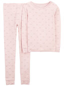 Pink - Kid 2-Piece Rainbow PurelySoft Pajamas