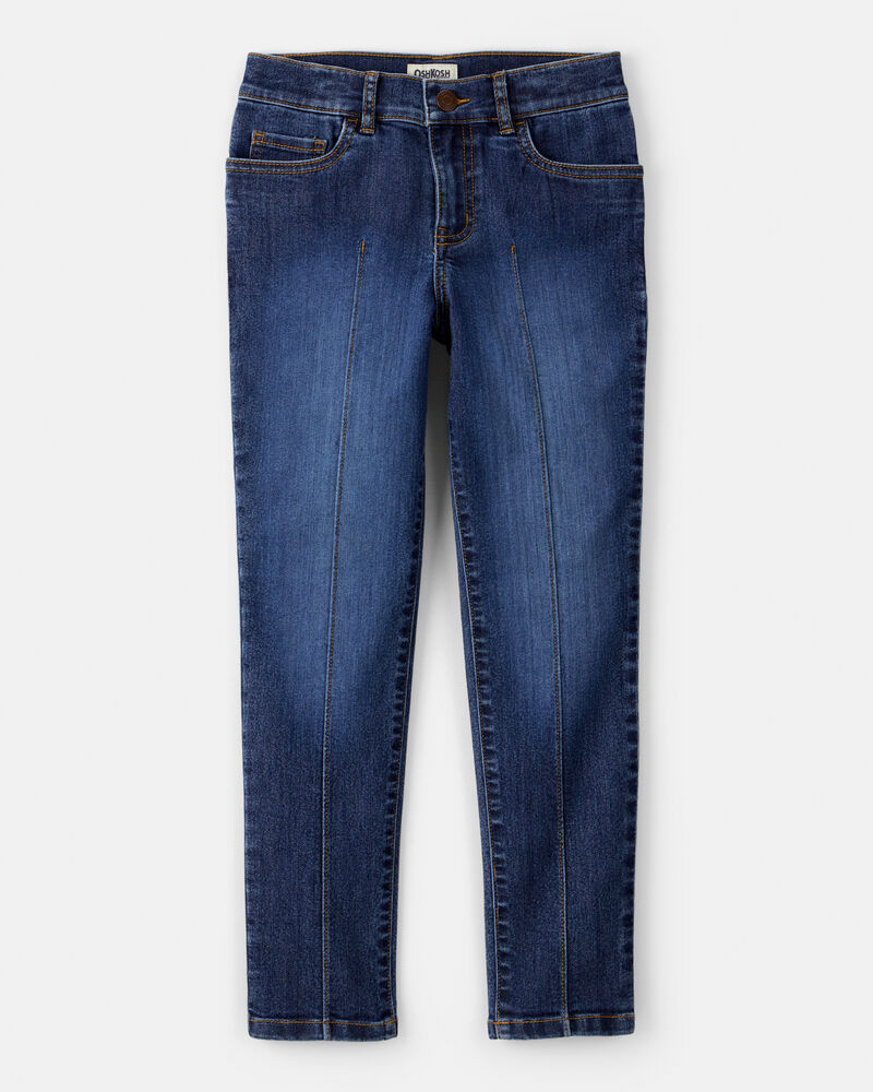 Girls Denim Skinny Jeans - Blue, image 1 of 4 slides