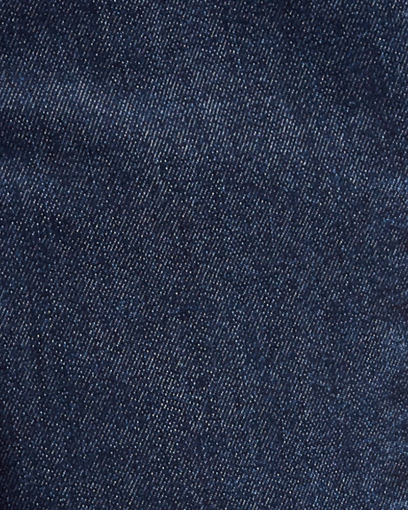 Baby Dark Blue Wash Skinny-Leg Jeans, image 3 of 4 slides