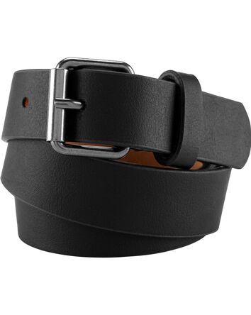 Classic Faux Leather Belt, 