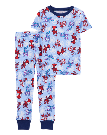 Toddler MARVEL©  Snug Fit Cotton 2-Piece Pajamas - Blue, 