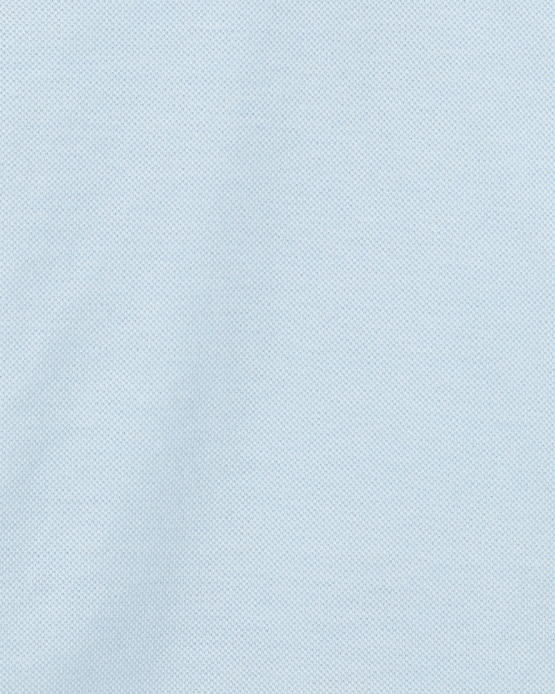 Toddler Ribbed Collar Polo Shirt, image 2 of 3 slides