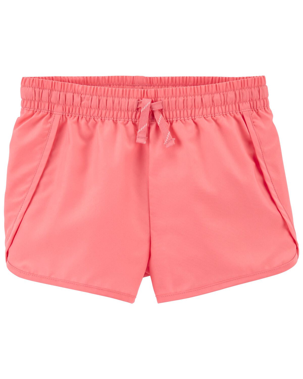 Pink Kid PullOn Athletic Shorts