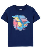 Toddler Alligator Skater Graphic Tee, image 1 of 3 slides