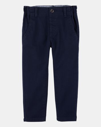 Toddler Slim Tapered Chino Pants - Navy, 