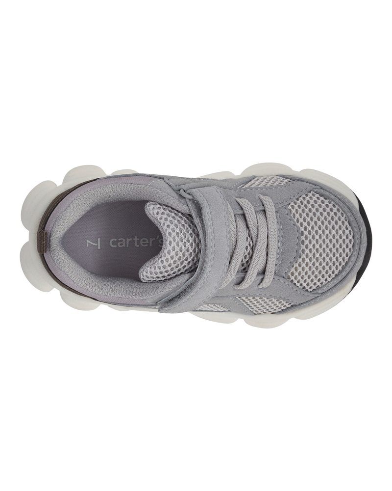 Toddler Athletic Sneakers - Grey, image 4 of 7 slides