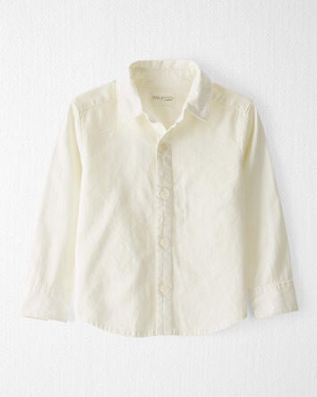 Toddler Linen Button-Front Shirt , 