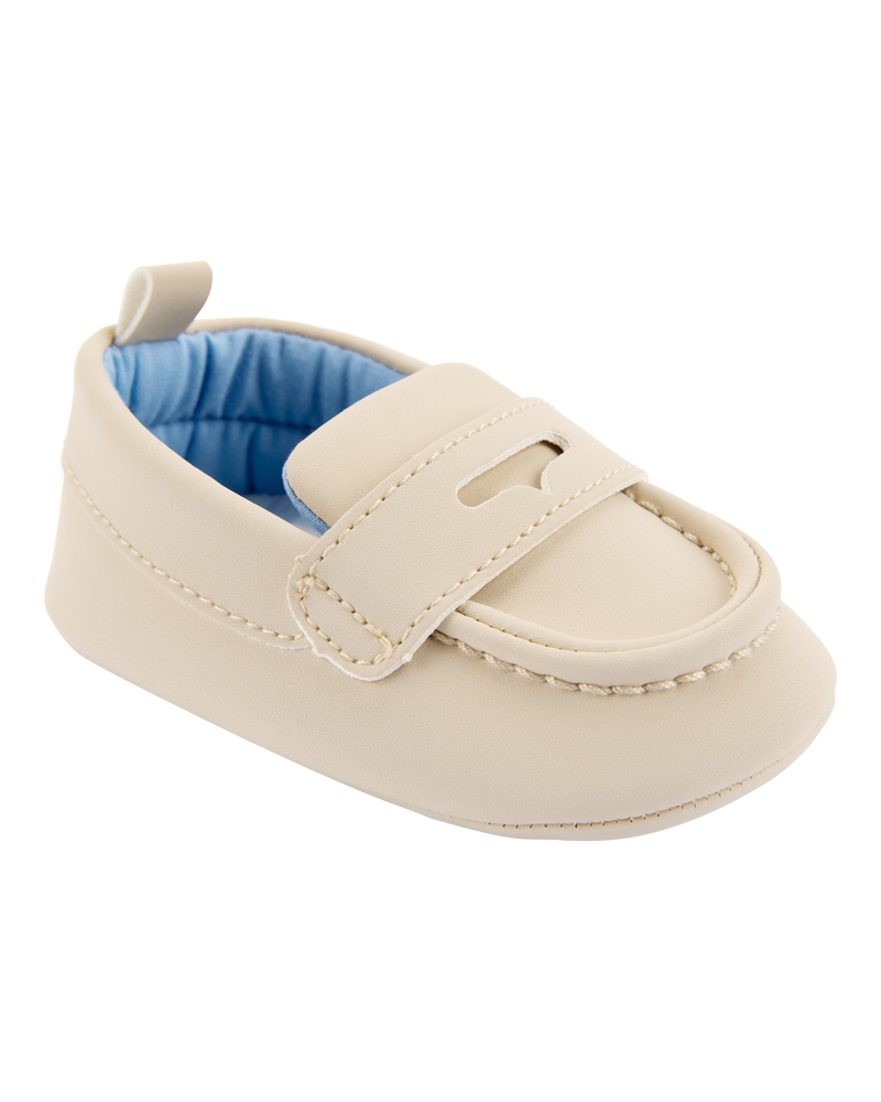 Baby Slip-On Loafer - Cream, image 1 of 7 slides