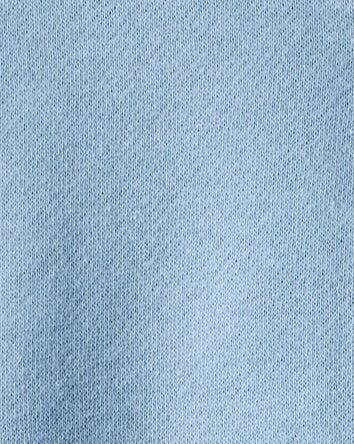Baby Boy Solid Fleece Long-Sleeve Sweatshirt - Blue, 
