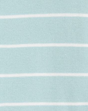 Baby 1-Piece Striped 100% Snug Fit Cotton Romper Pajamas, 
