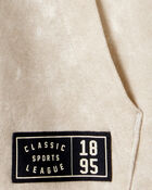Boys French Terry Acid Wash Hoodie - Ivory, image 2 of 3 slides