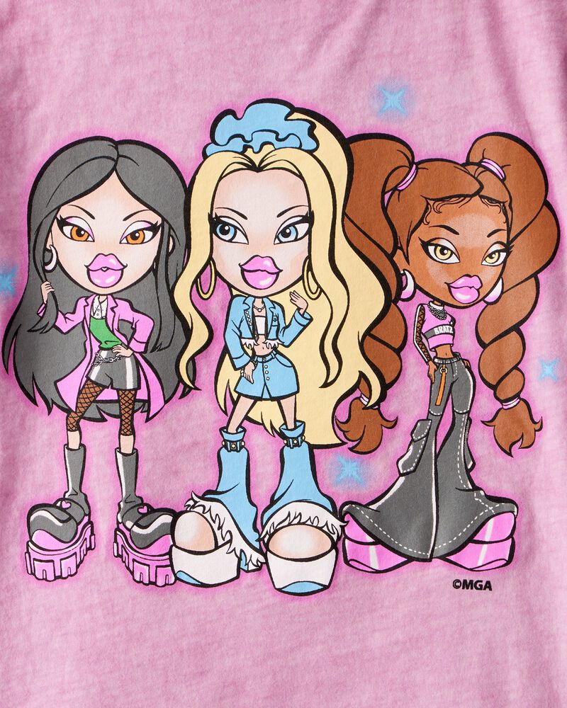 Kid Bratz Short-Sleeve Graphic Tee - Pink, image 4 of 4 slides