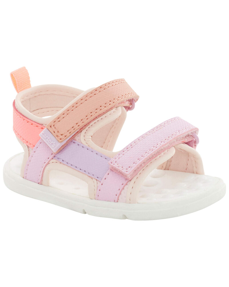 Baby Every Step® Hook & Loop Soft Sandals, image 1 of 7 slides